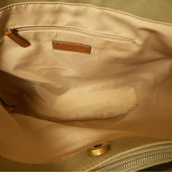 St Johns Bay Shoulder purse Striped Multicolor Tote Bag Beach - Picture 11 of 16